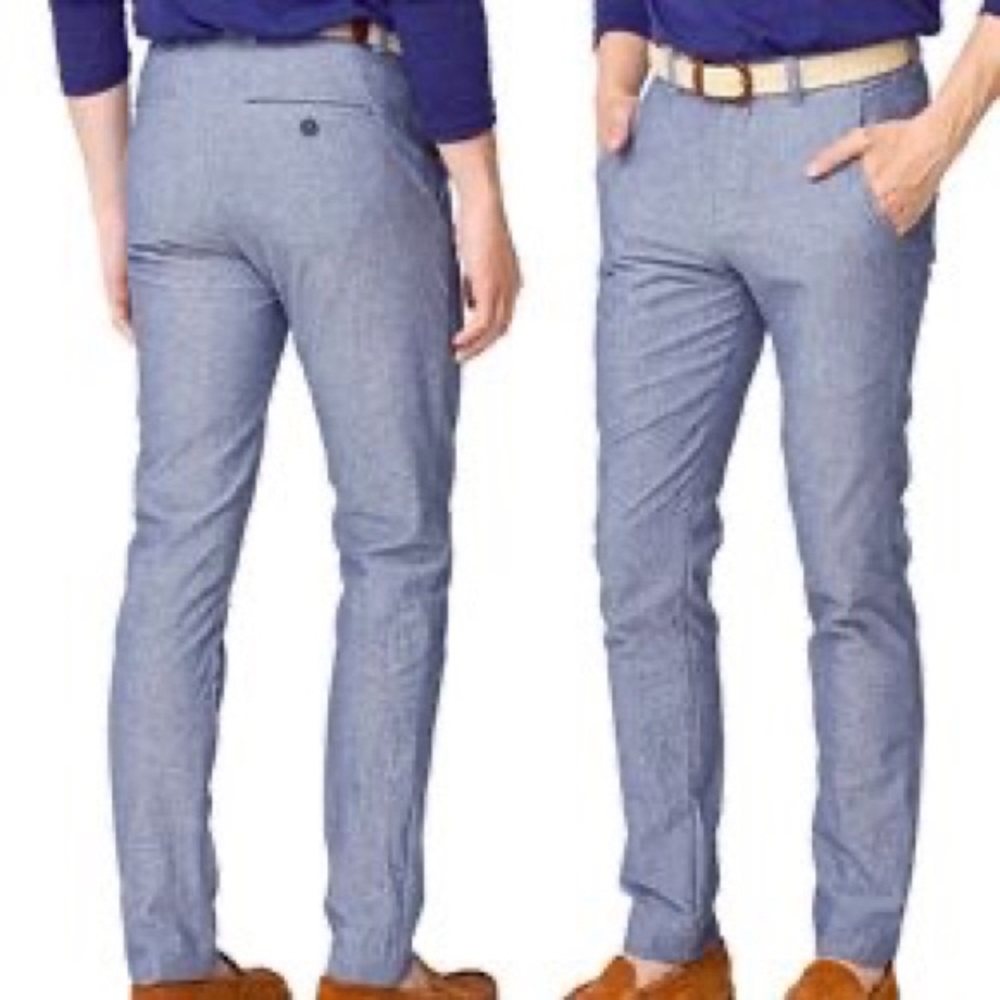 American Apparel Navy Chambray Unisex Pant